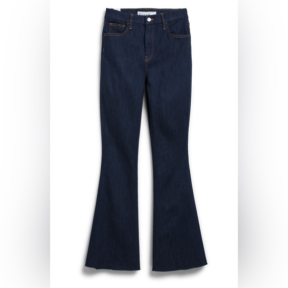 Frank & Eileen Dark Blue FLANNIGAN 1979 Italian Power Denim flare Jean - Picture 4 of 8